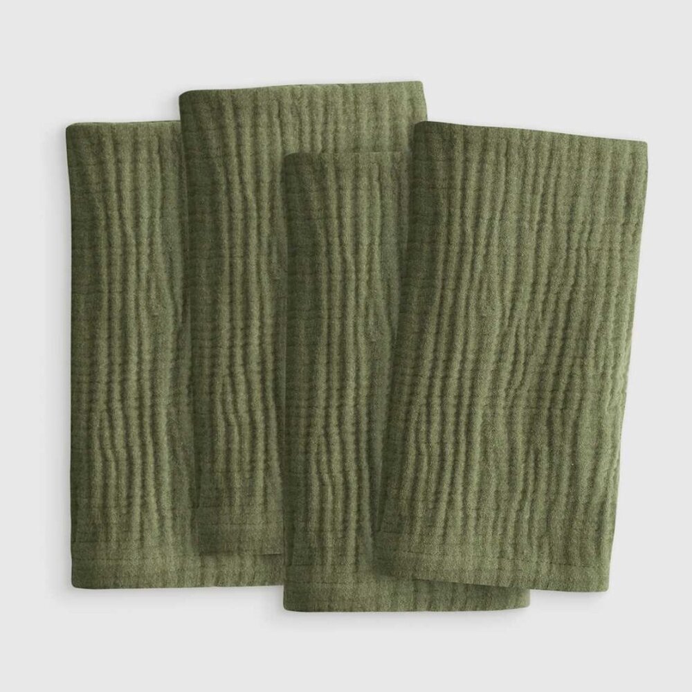 Quince Organic Airy Gauze Napkins (Set of 4)